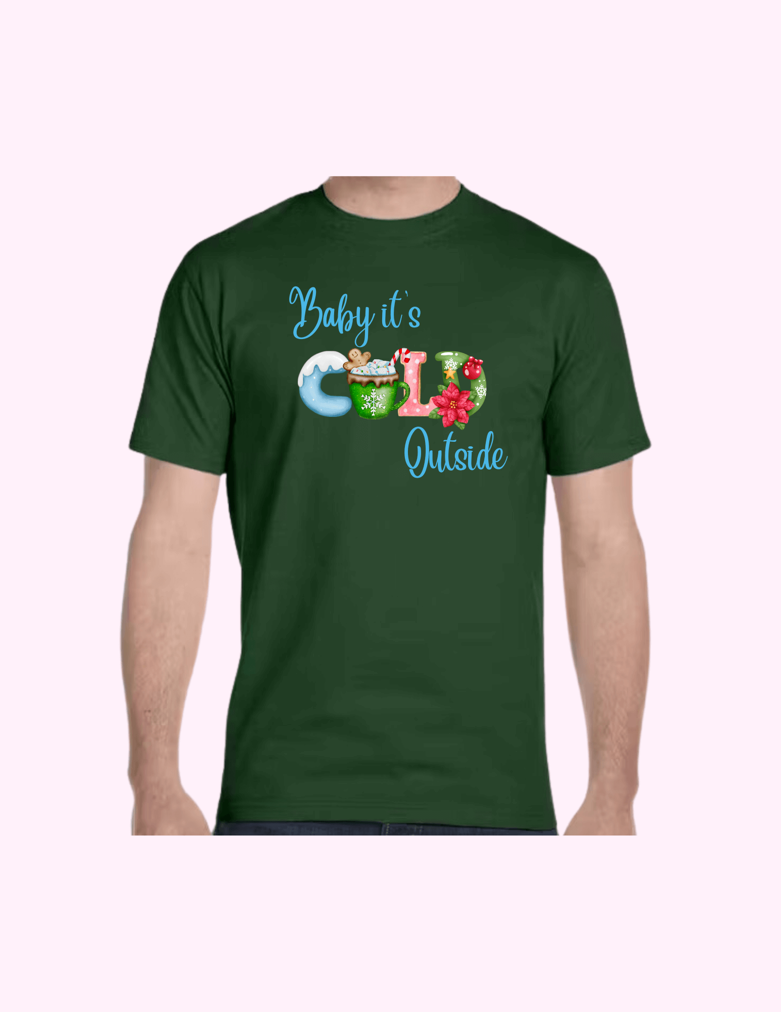 It's Cold Outside - Adult T-Shirt featuring unique artwork, perfect for personal style and expression.