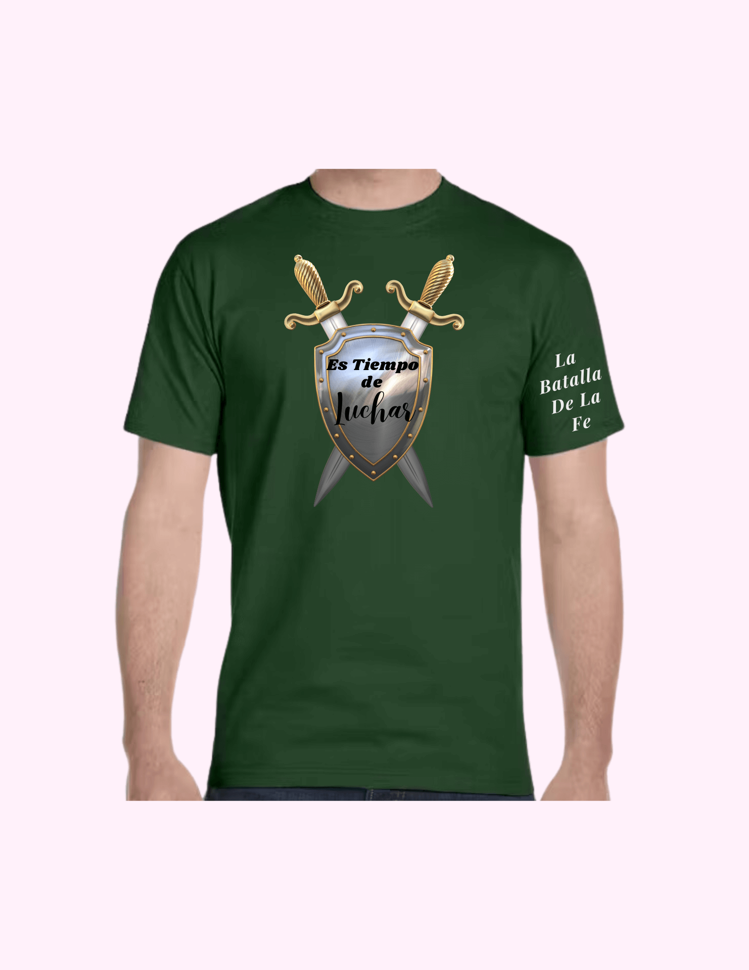 Es Tiempo De Luchar - Adult T-Shirt featuring unique artwork, perfect for personal style and expression.