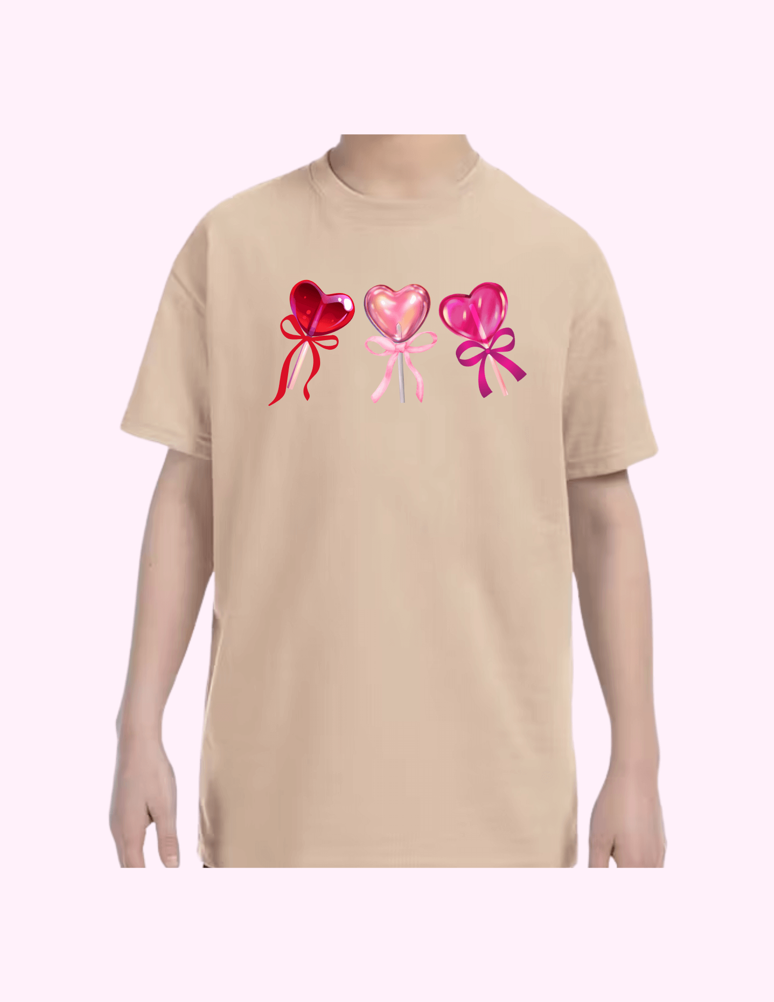 Lollypop Heart - Kids T-Shirt featuring unique artwork, perfect for personal style and expression.