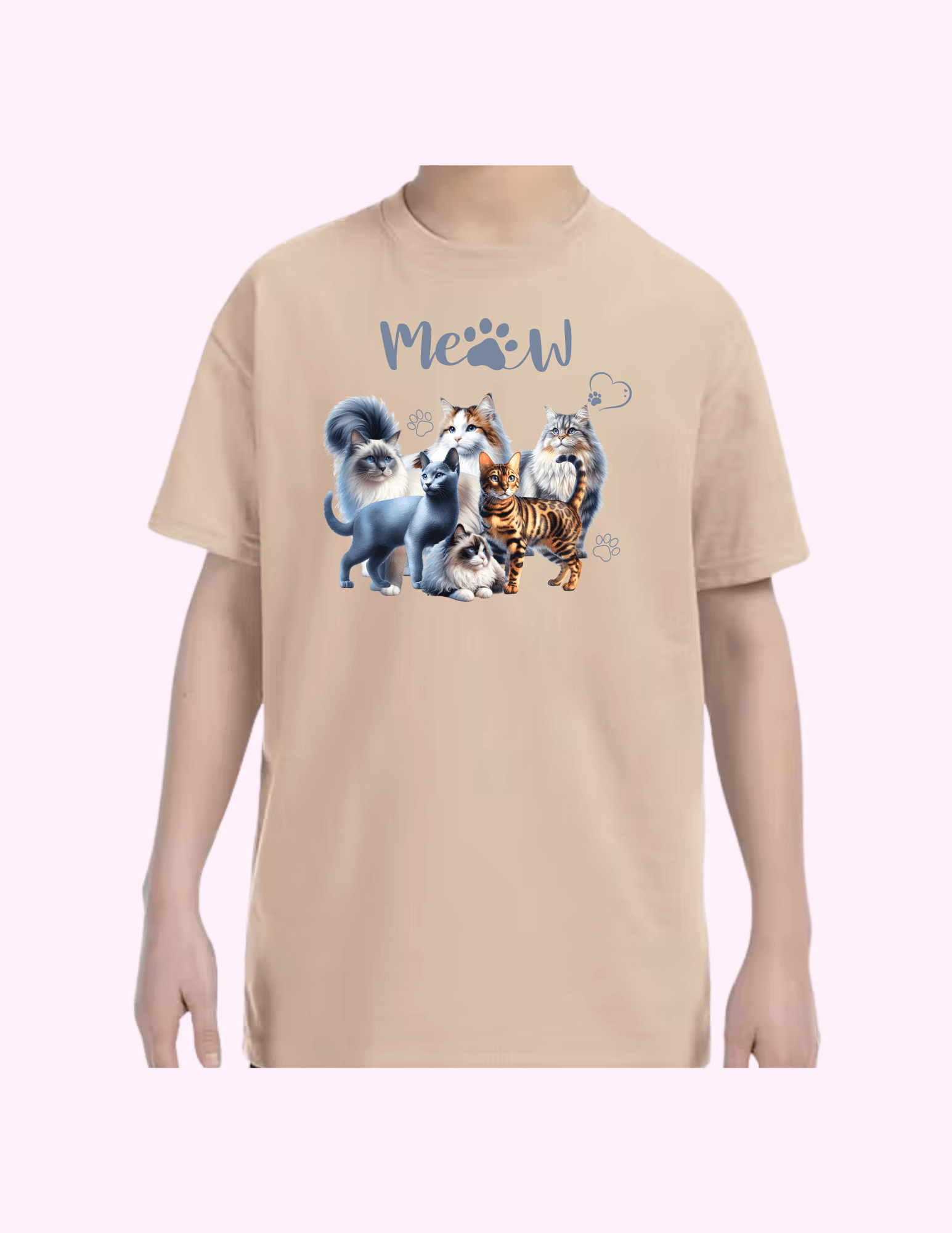 Cats - Kids T-Shirt featuring unique artwork, perfect for personal style and expression.