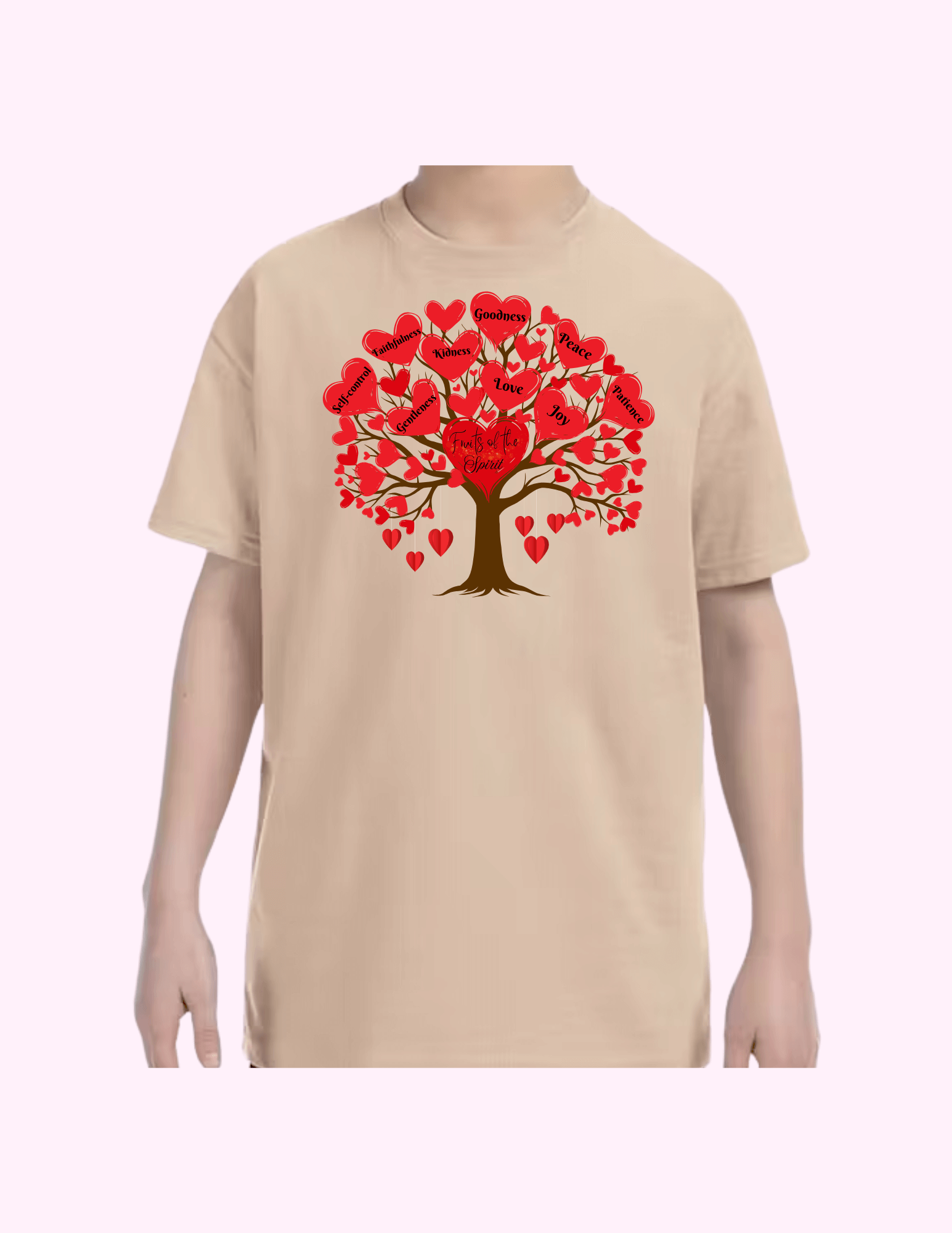 Fruit Of The Spirit - Kids T-Shirt featuring unique artwork, perfect for personal style and expression.