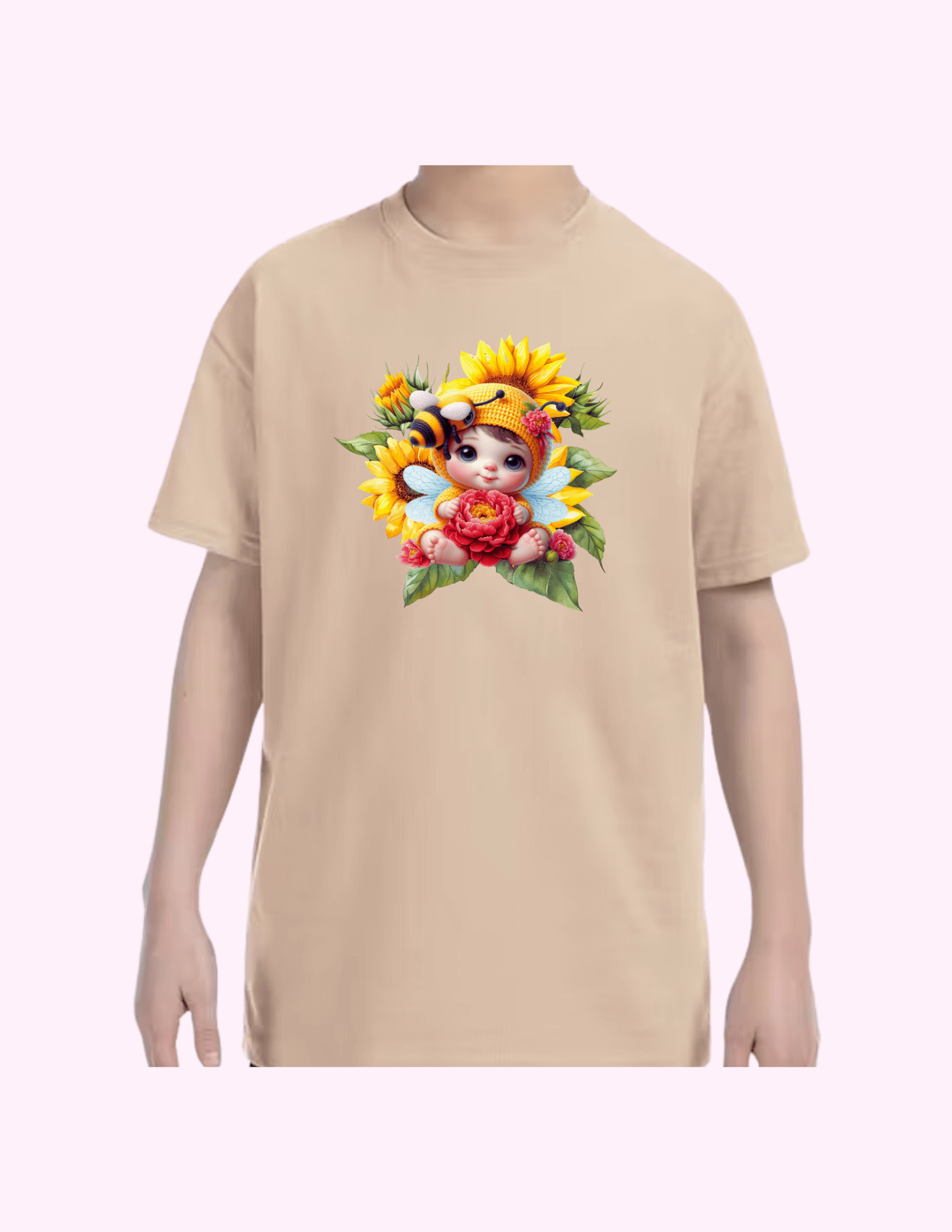 Bee - Kids T-Shirt featuring unique artwork, perfect for personal style and expression.