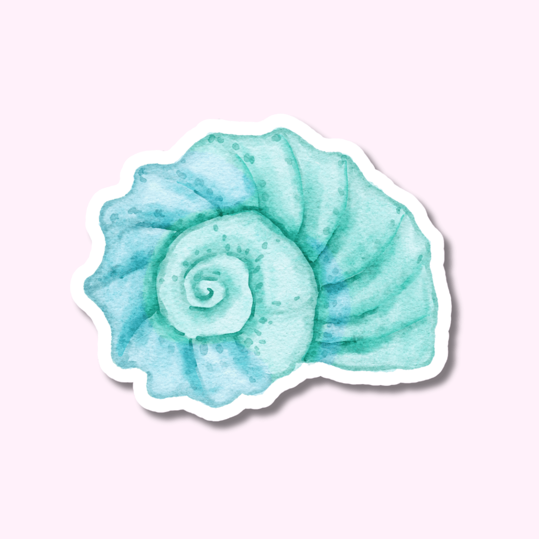 Shell - Sticker Vinyl featuring unique artwork, perfect for personal style and expression.