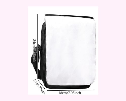 Pink Butterfly - Crossbody Small Bag made of premium materials, featuring a sleek design and adjustable strap for comfort and style.
