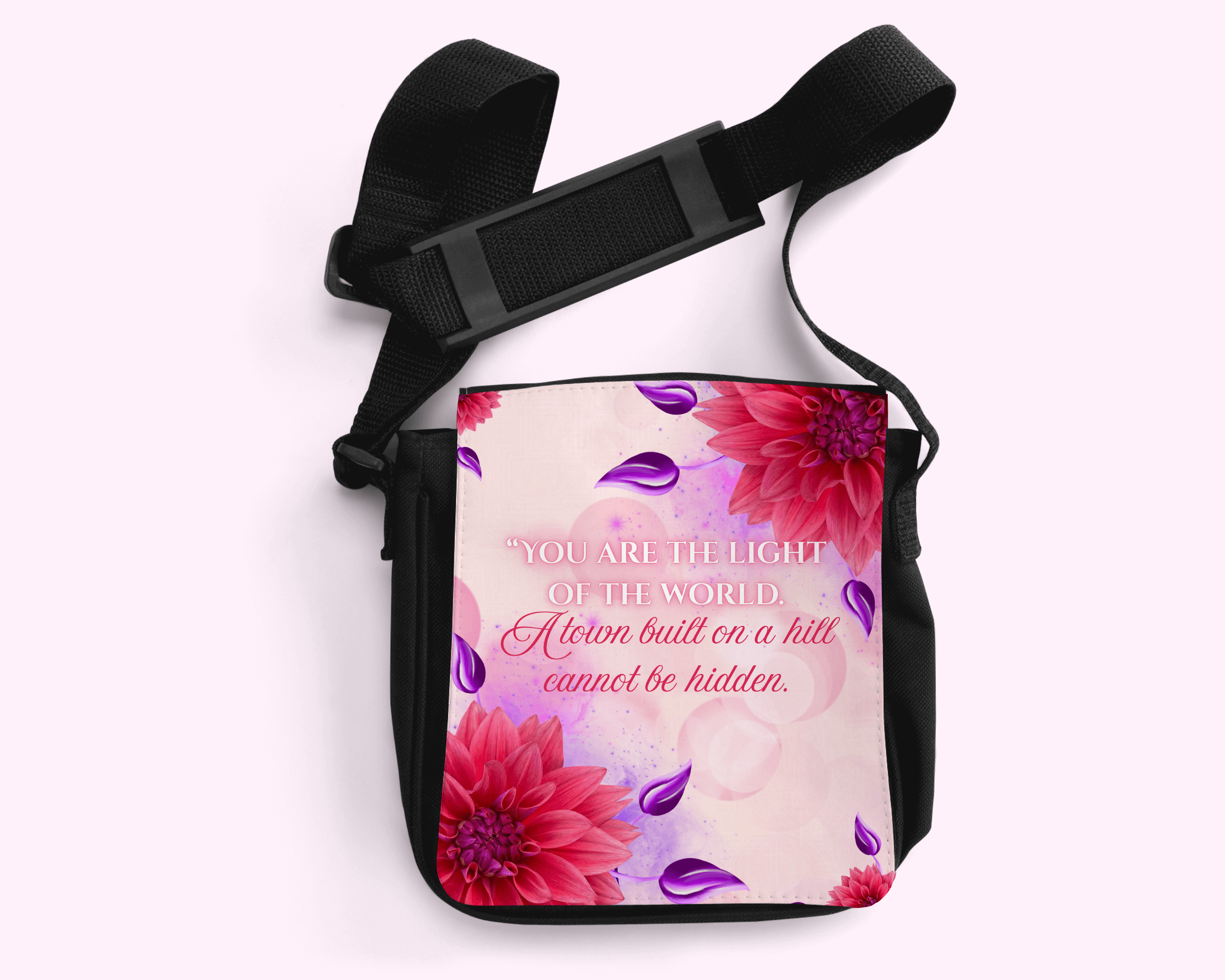 Light Of The World - Crossbody Small Bag featuring unique artwork, perfect for personal style and expression.