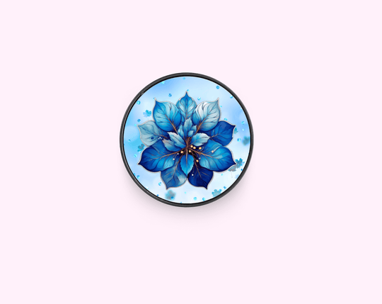 Blue Autumn - Adhesive Phone Grip Holder