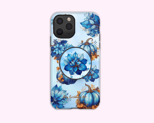 Blue Autumn - Adhesive Phone Grip Holder
