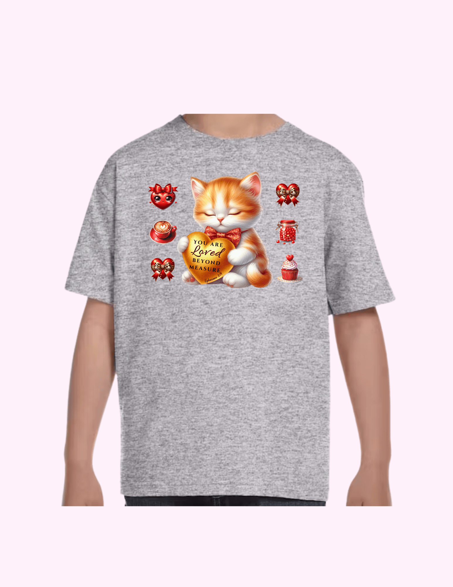 You Are Loved - Kids T-Shirt featuring unique artwork, perfect for personal style and expression.