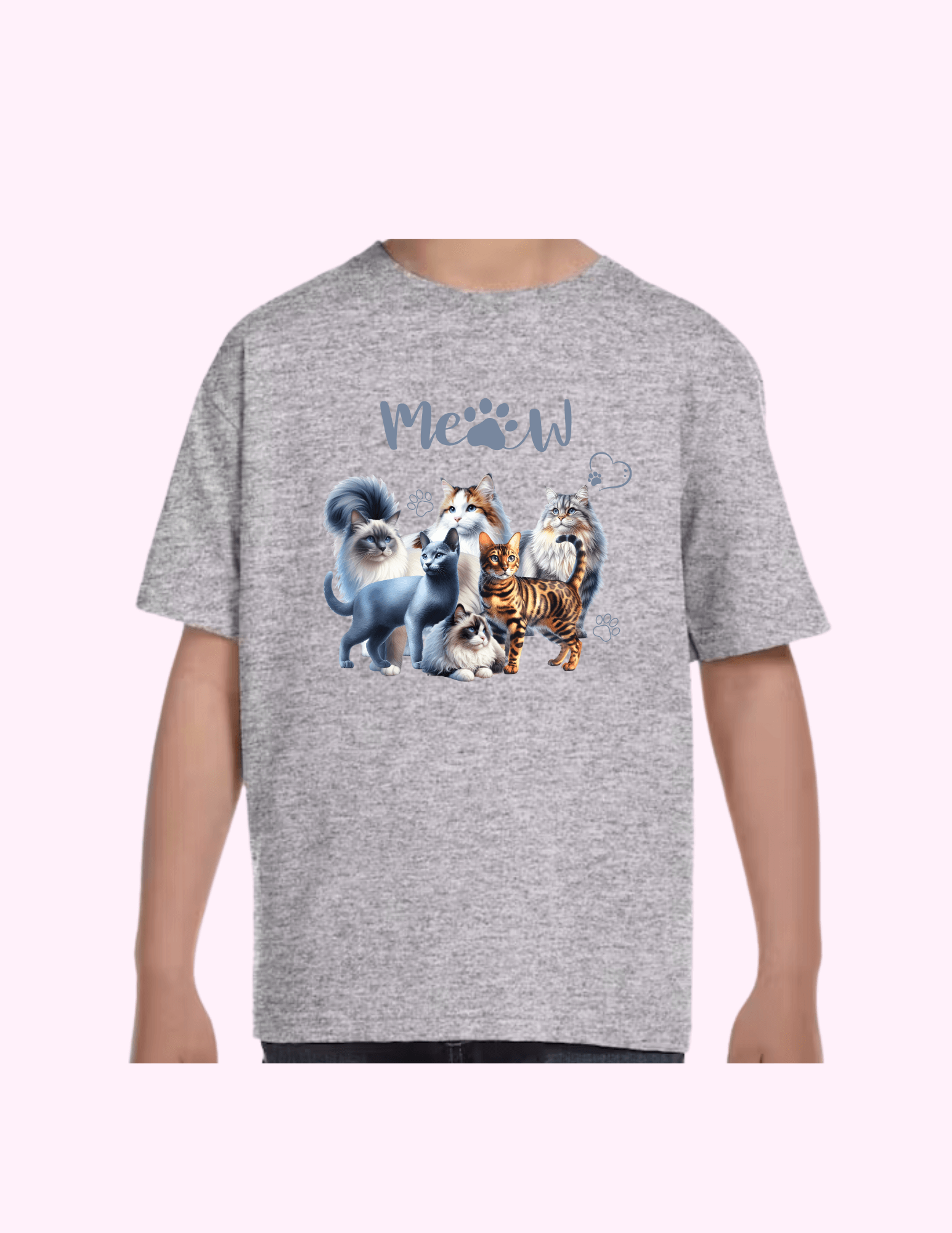 Cats - Kids T-Shirt featuring unique artwork, perfect for personal style and expression.