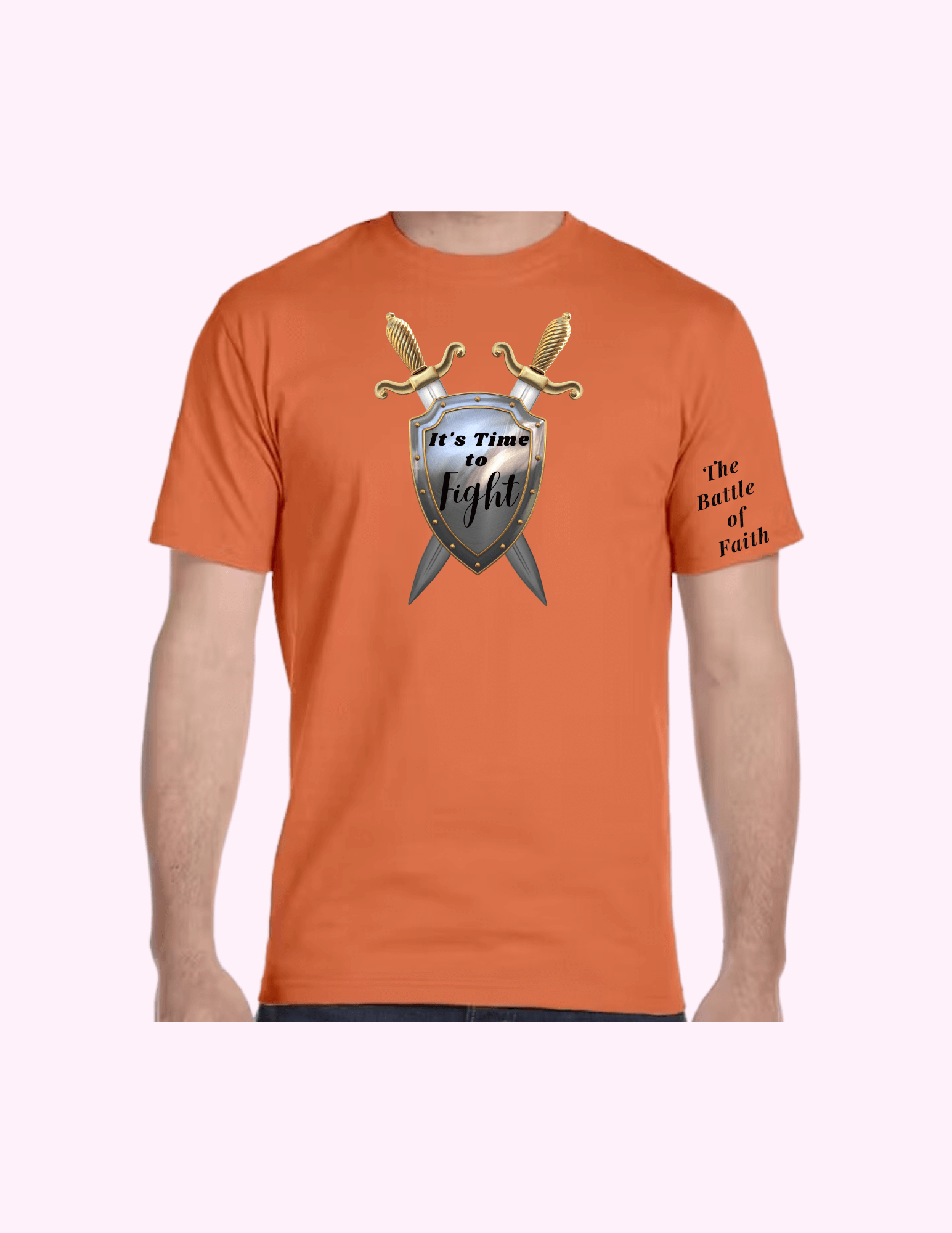 It's Time To Fight - Adult T-Shirt featuring unique artwork, perfect for personal style and expression.
