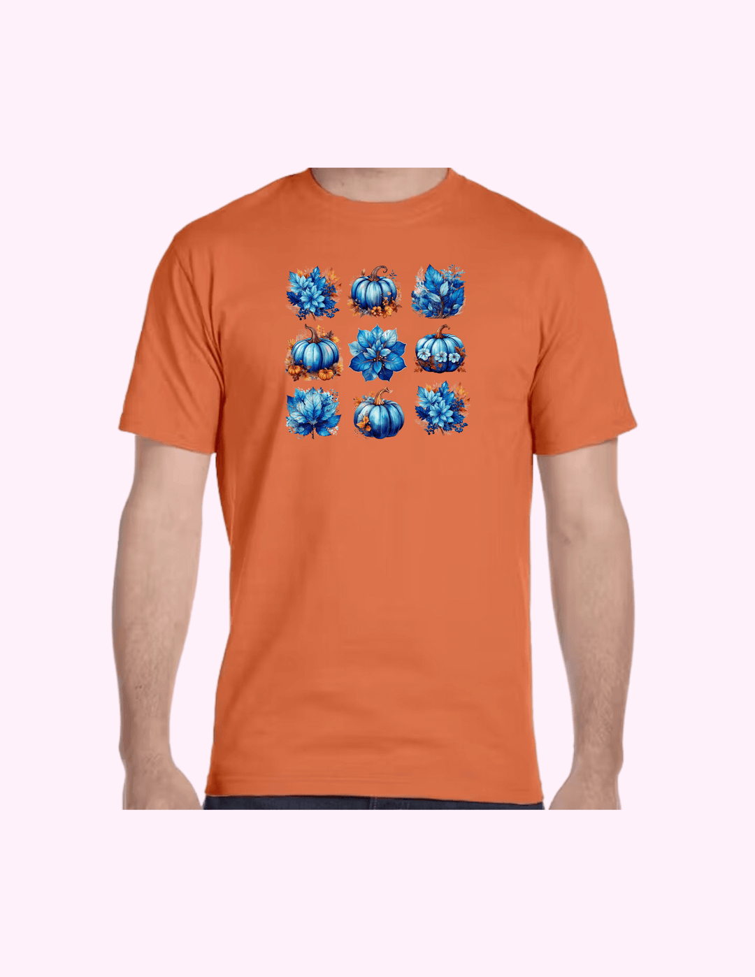 Blue Pumpkin - Adult T-Shirt