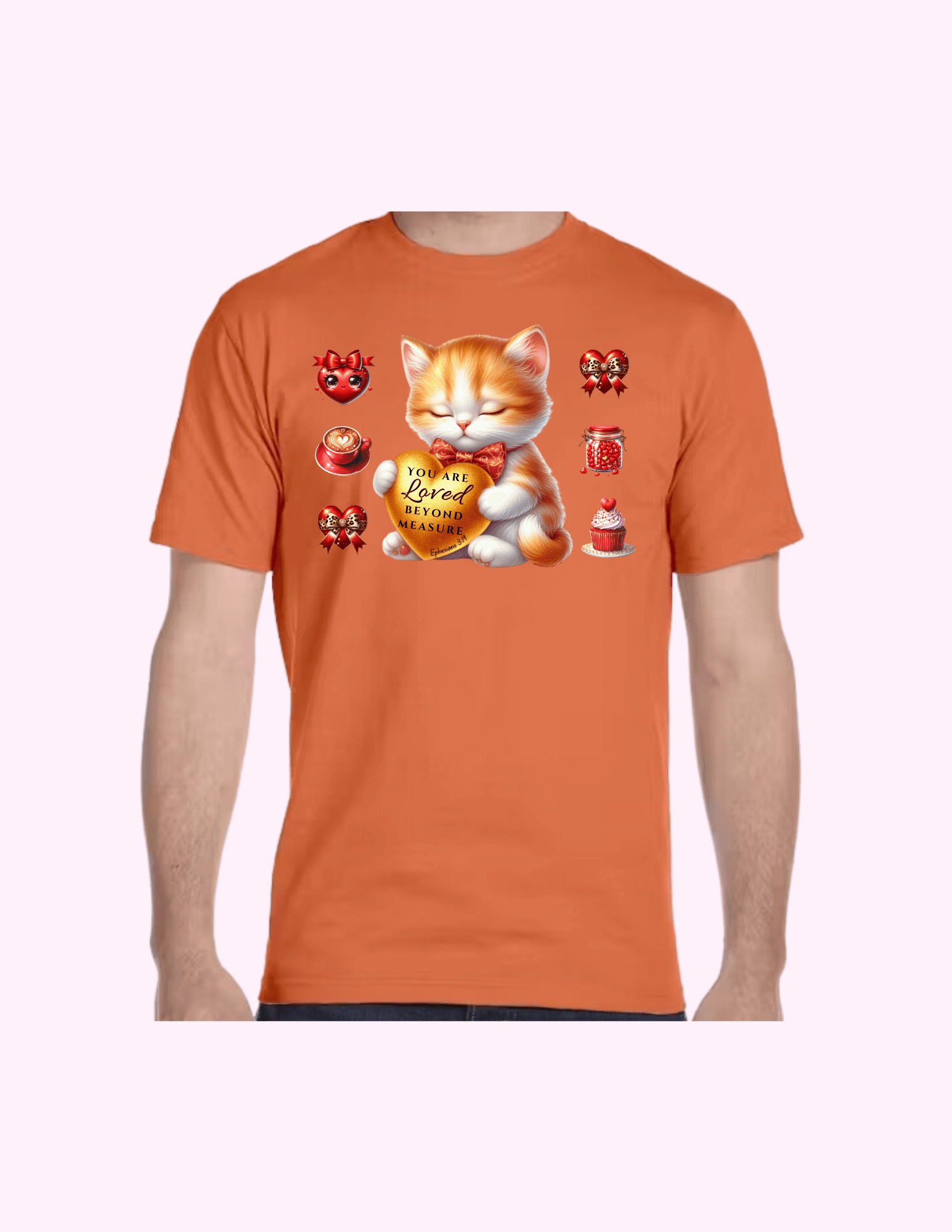 You Are Loved - Adult T-Shirt featuring unique artwork, perfect for personal style and expression.