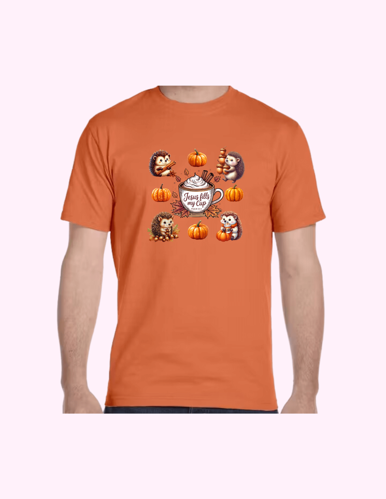 Jesus Fills My Cup - Adult T-Shirt