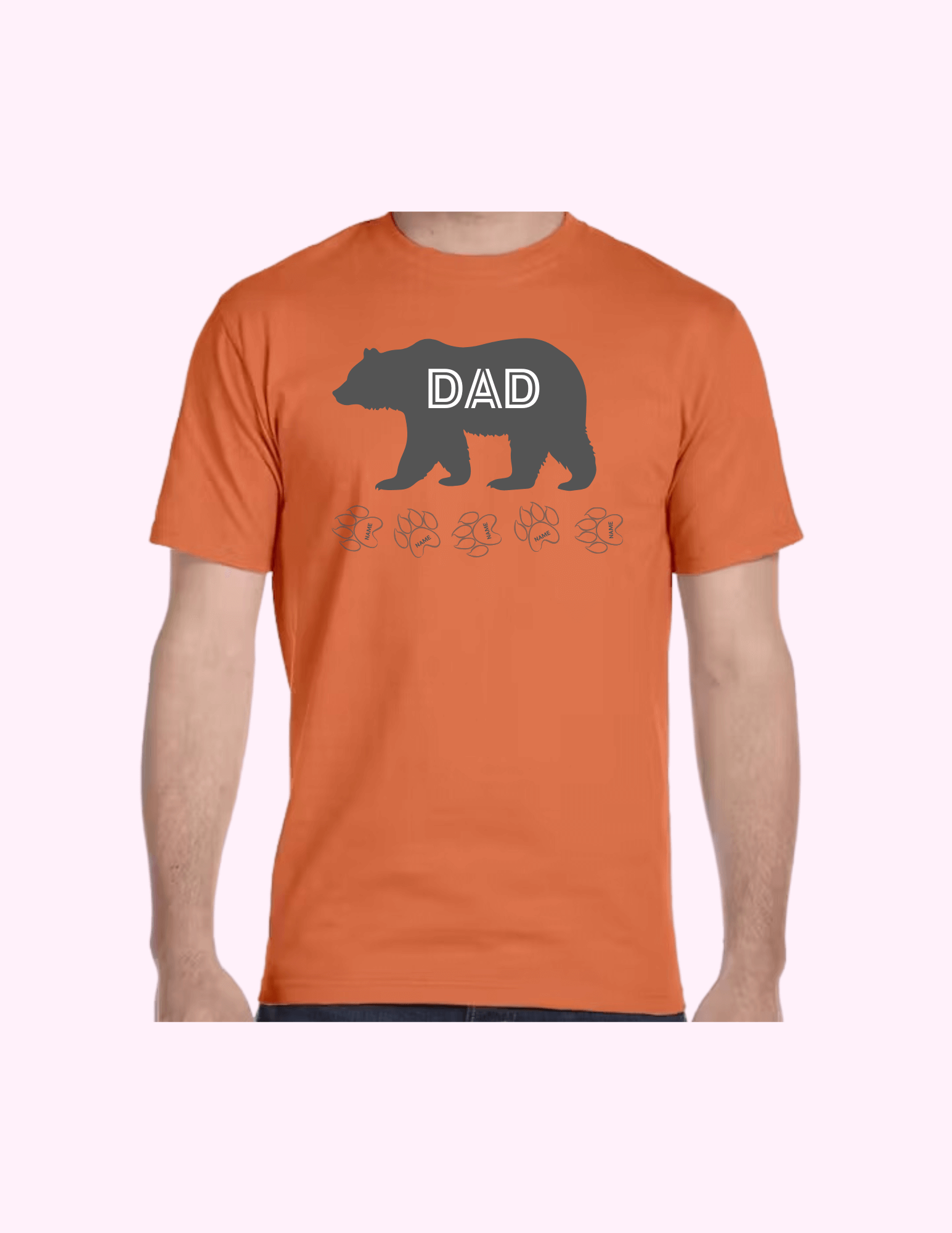 Dad Bear - Adult T-Shirt featuring unique artwork, perfect for personal style and expression.