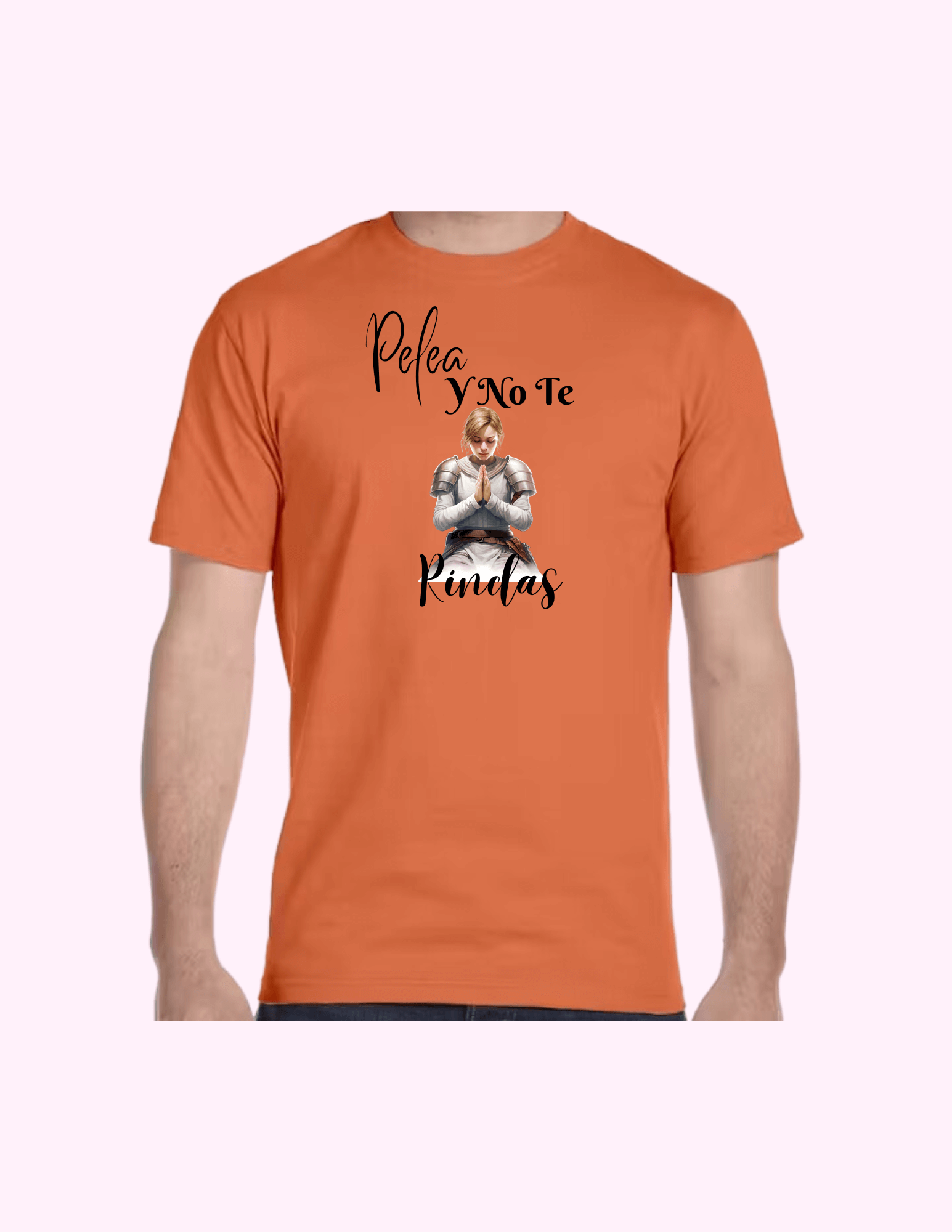 Pelea Y No Te Rindas (Woman) - Adult T-Shirt featuring unique artwork, perfect for personal style and expression.