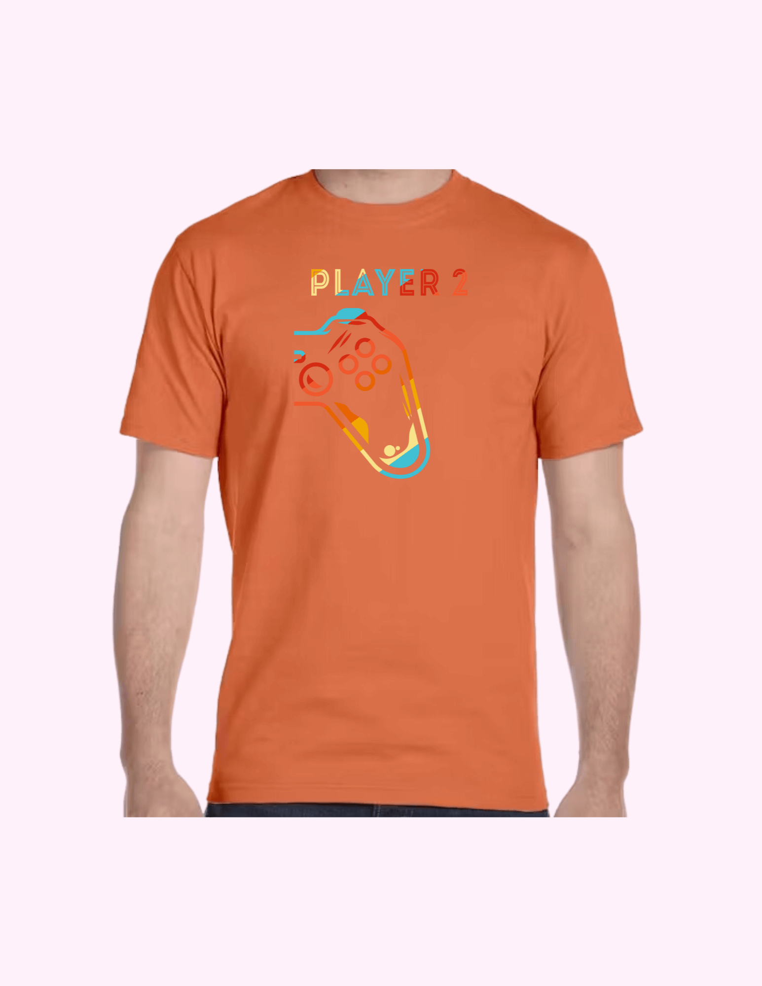 Player 2 - Adult T-Shirt featuring unique artwork, perfect for personal style and expression.