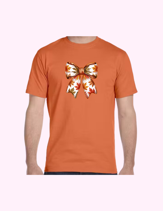 Autumn Bow - Adult T-Shirt