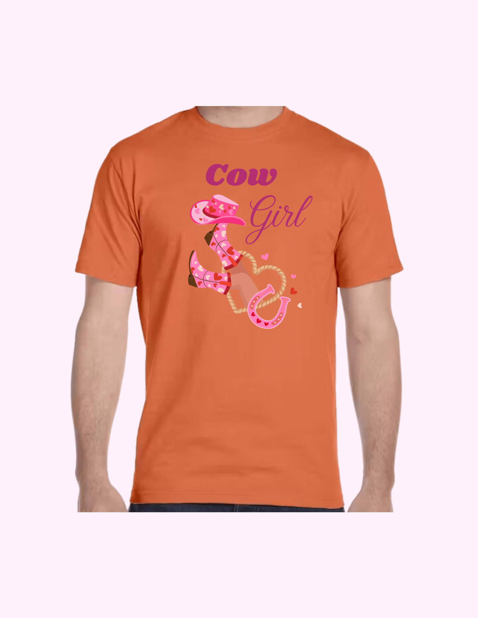 Cowgirl - Adult T-Shirt featuring unique artwork, perfect for personal style and expression.
