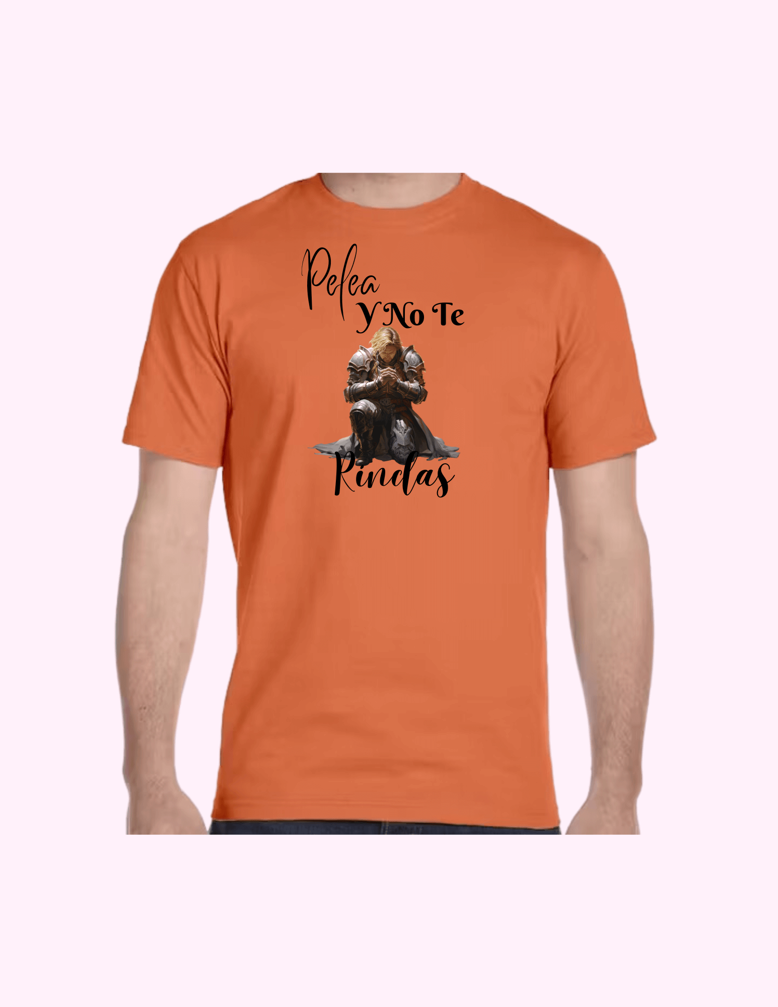 Pelea Y No Te Rindas (Hombre) - Adult T-Shirt featuring unique artwork, perfect for personal style and expression.