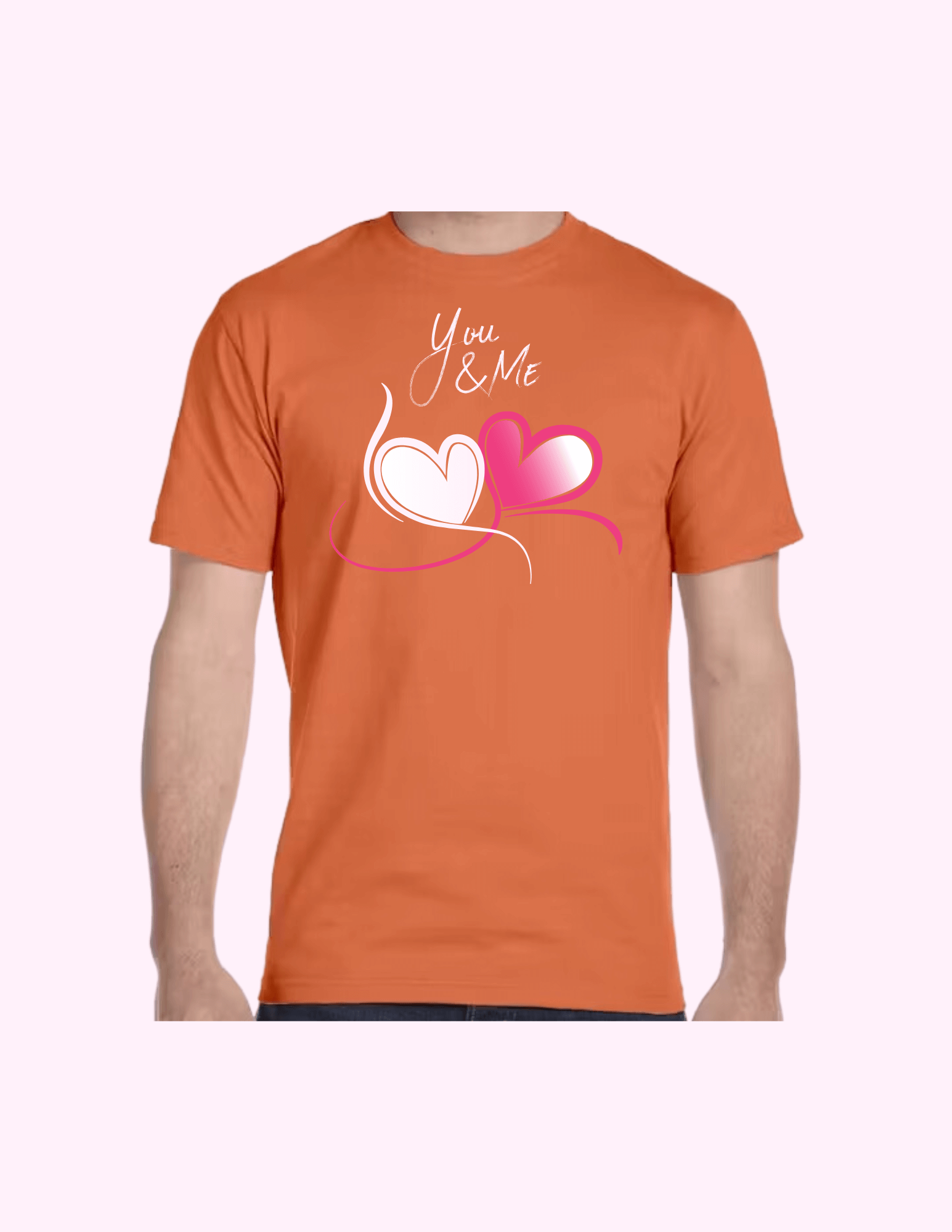 You & Me - Adult T-Shirt featuring unique artwork, perfect for personal style and expression.