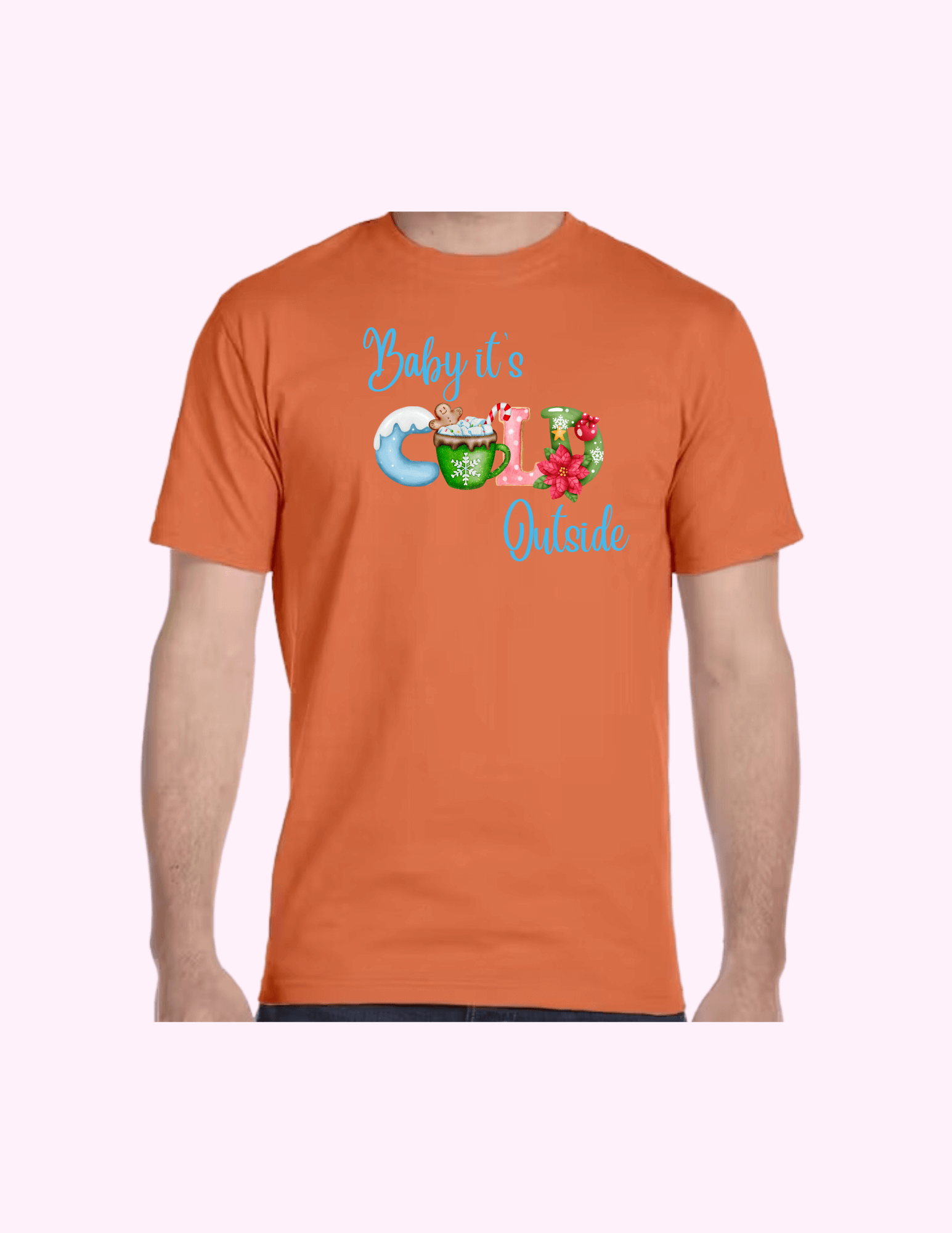 It's Cold Outside - Adult T-Shirt featuring unique artwork, perfect for personal style and expression.