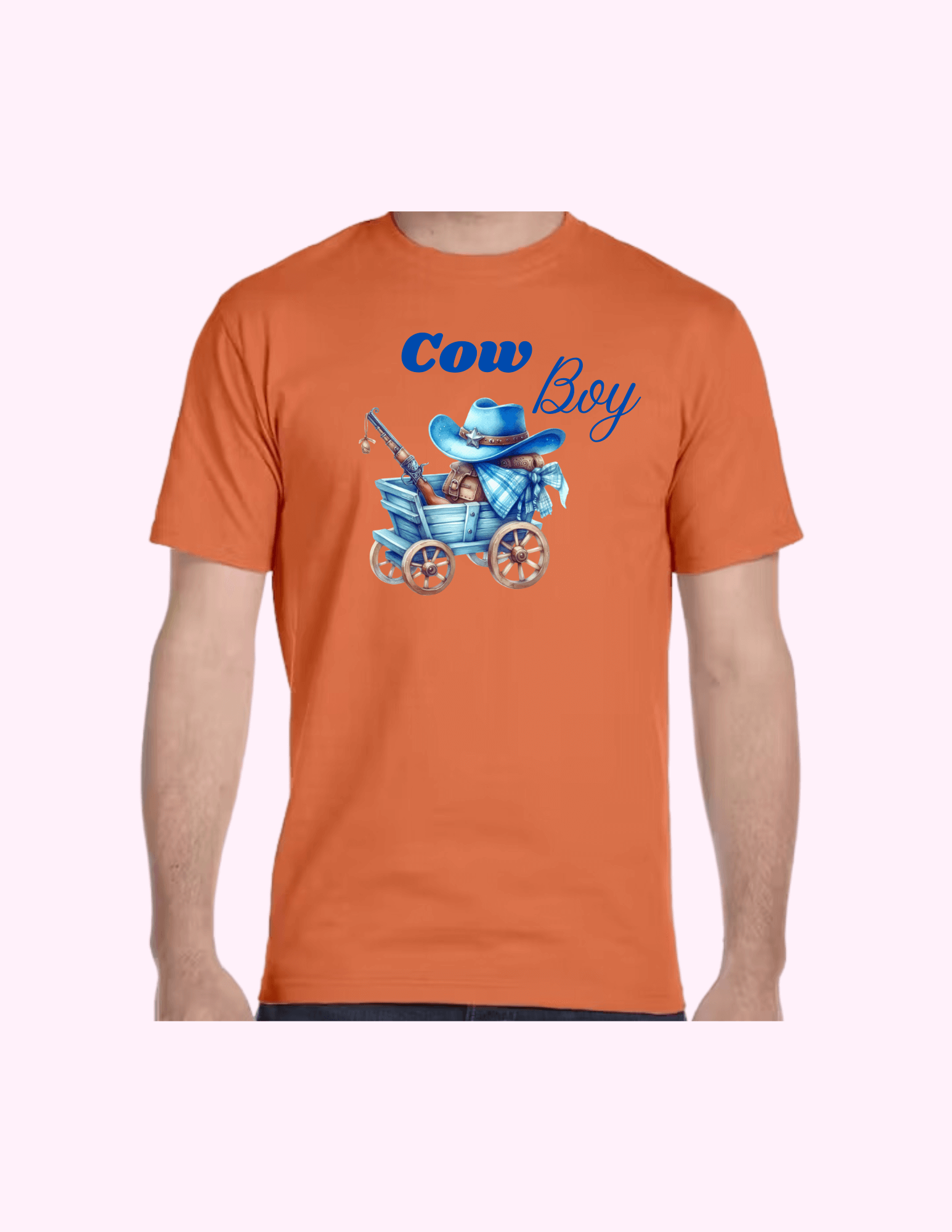 Cowboy - Adult T-Shirt featuring unique artwork, perfect for personal style and expression.