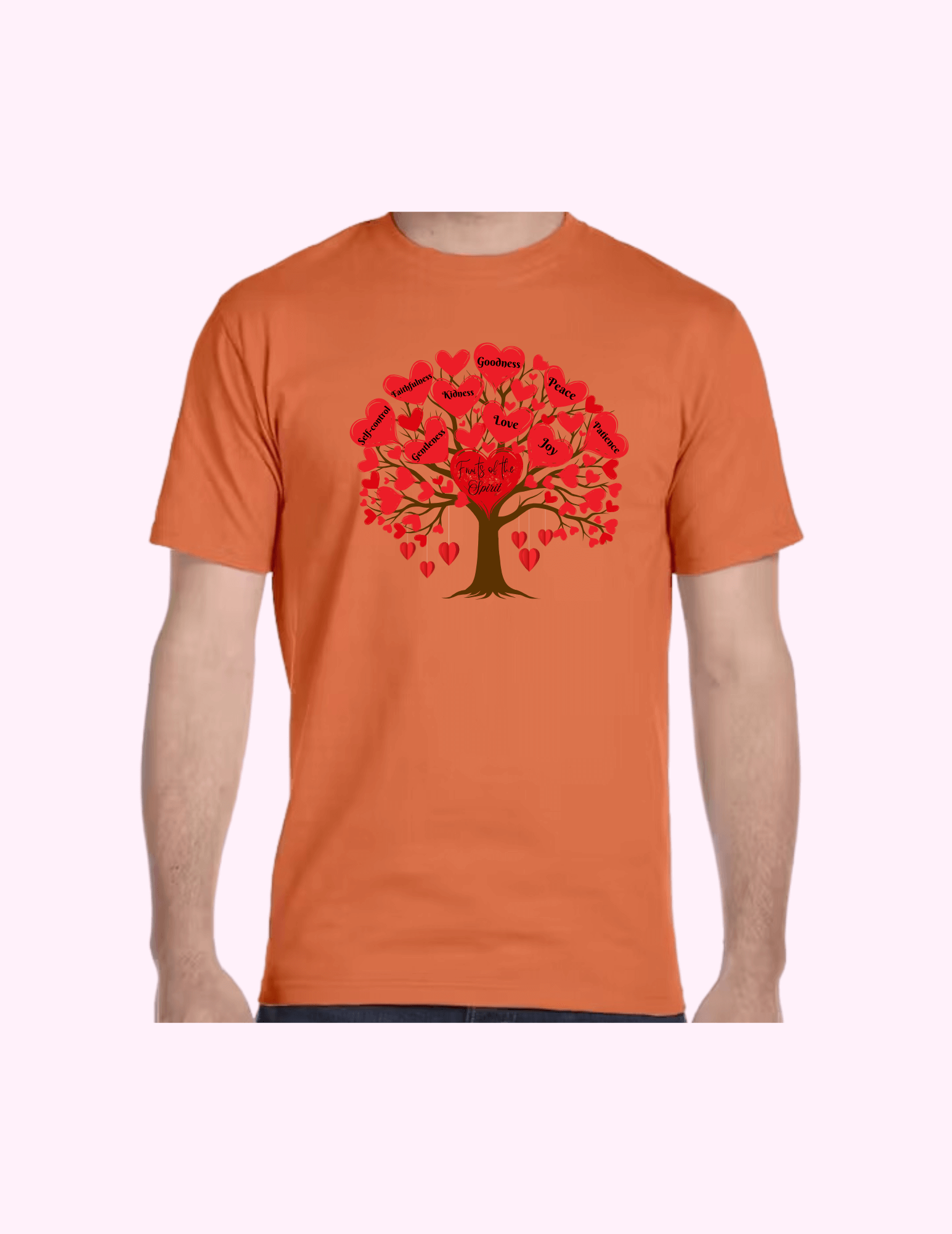 Fruits Of The Spirit - Adult T-Shirt featuring unique artwork, perfect for personal style and expression.