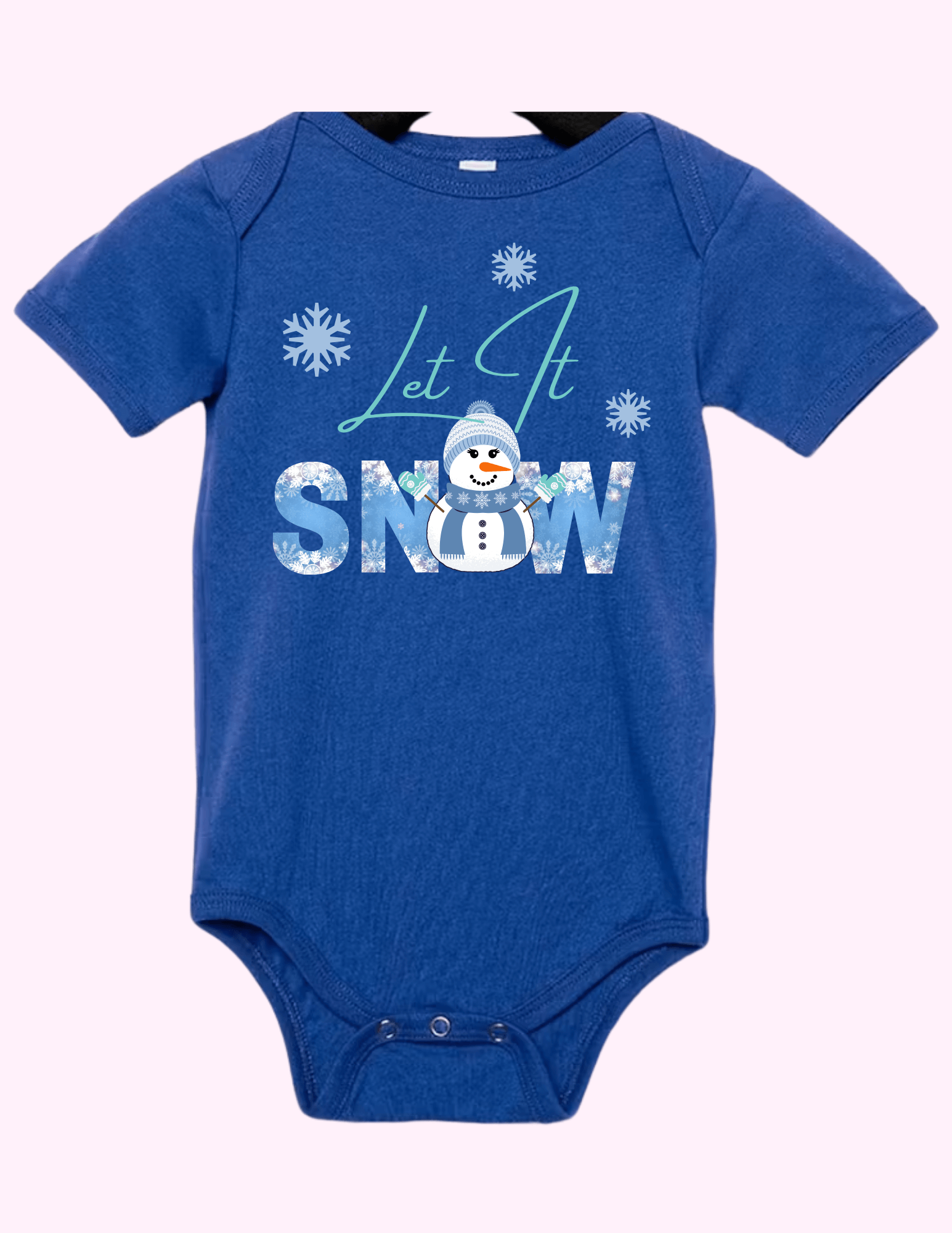 Let It Snow - Blue (Infant) featuring unique artwork, perfect for personal style and expression.