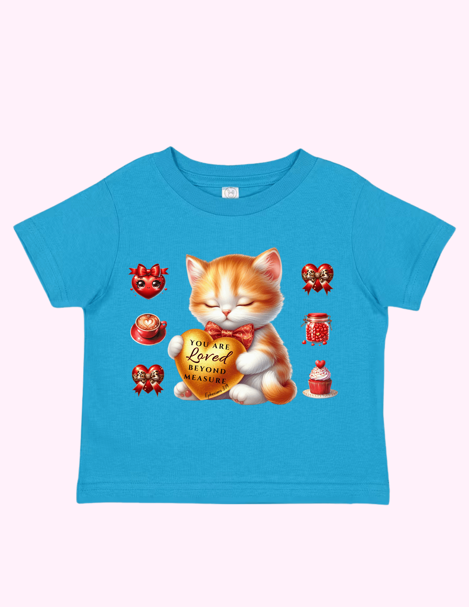 You Are Loved (Toddler) featuring unique artwork, perfect for personal style and expression.