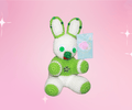 Sparkle Bunny crafted with handmade techniques for a truly unique style.