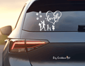 Family - Bumper Sticker featuring unique artwork, perfect for personal style and expression.