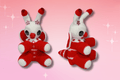 Red And White Bee crafted with handmade techniques for a truly unique style.