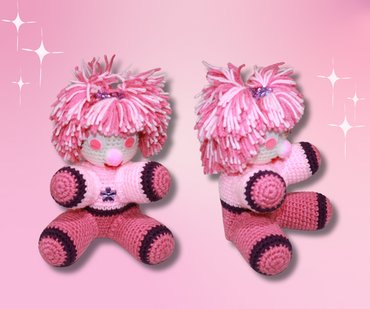 Pink Pom Pom Girl