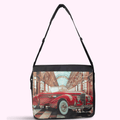 Crossbody bag made of premium materials, featuring a sleek design and adjustable strap for comfort and style.