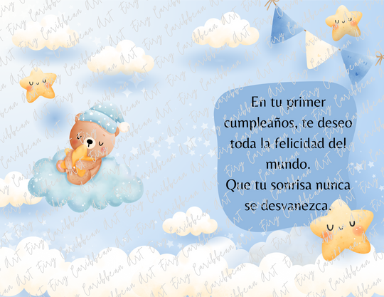 1St Birthday Baby Boy Greeting Cards #21