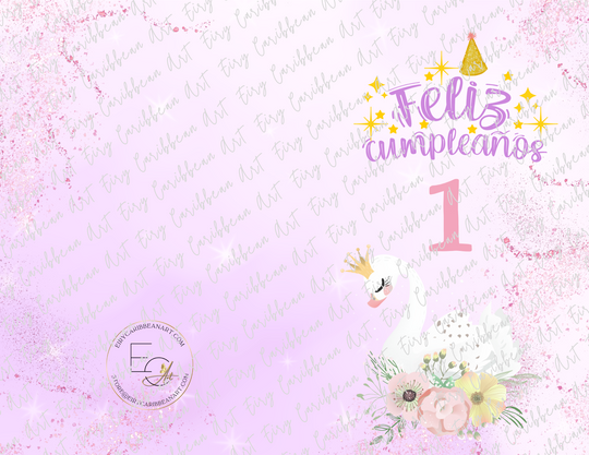 1St Birthday Baby Girl Greeting Cards  #11