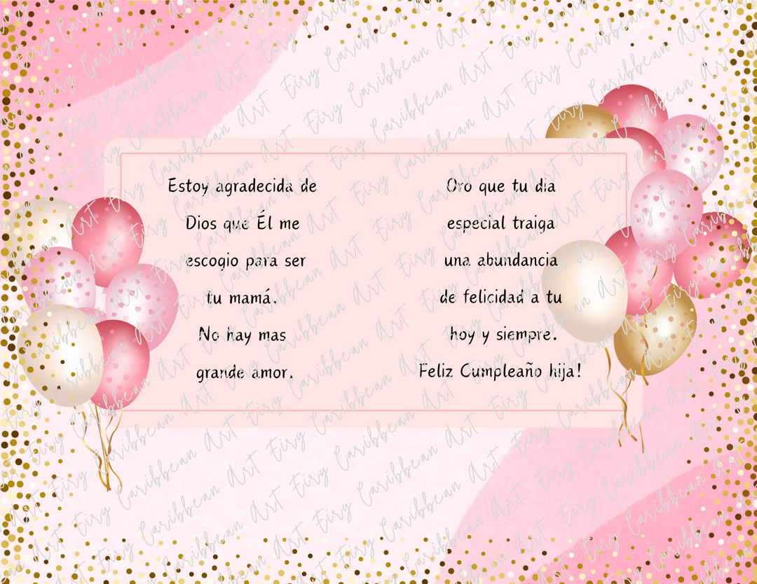 Birthday Baby Girl Greeting Cards #2