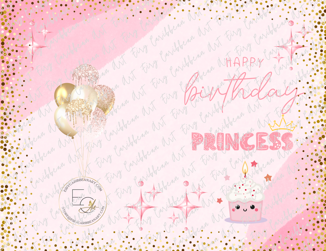 Birthday Baby Girl Greeting Cards #2