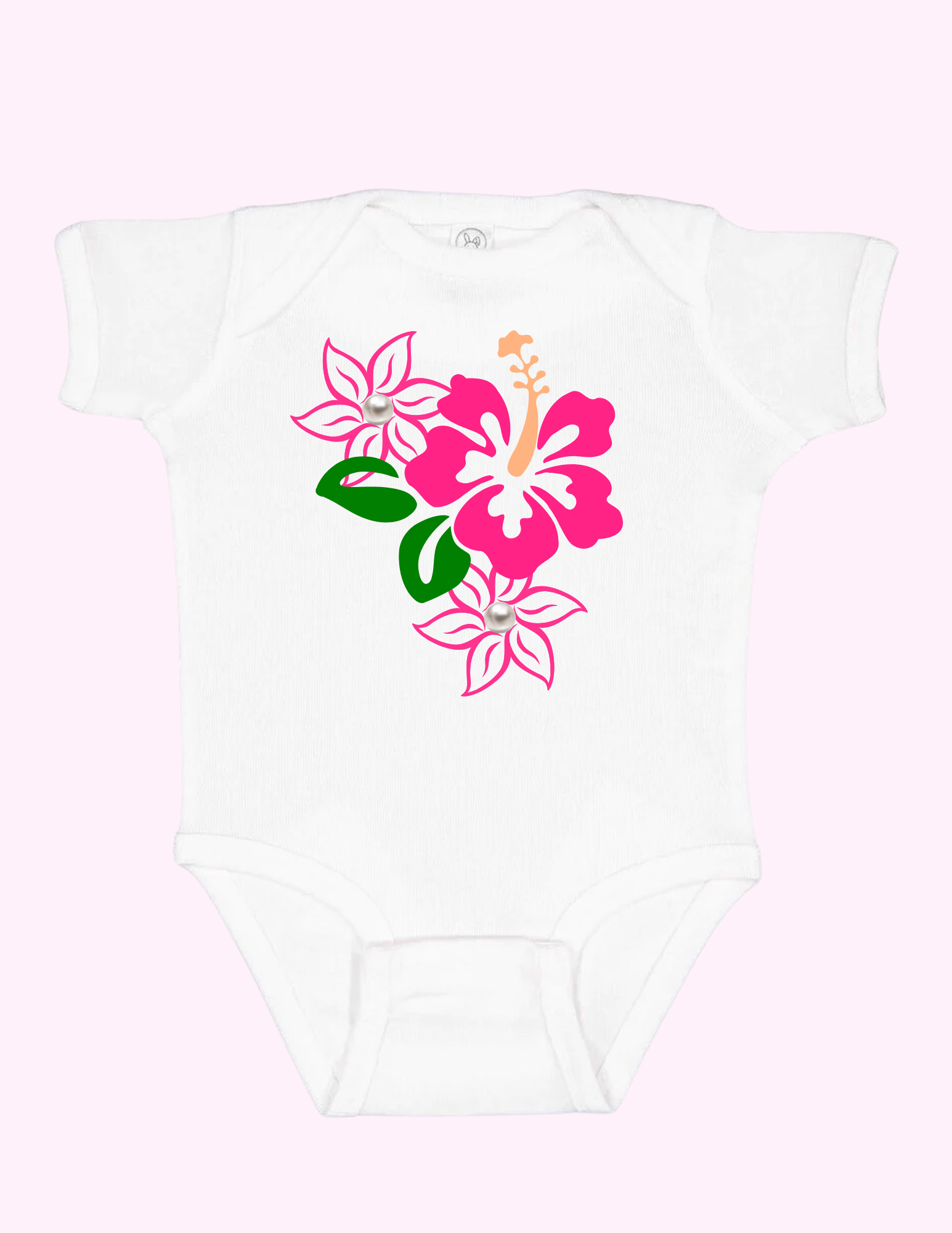 Caribbean Flower (Infant) featuring unique artwork, perfect for personal style and expression.