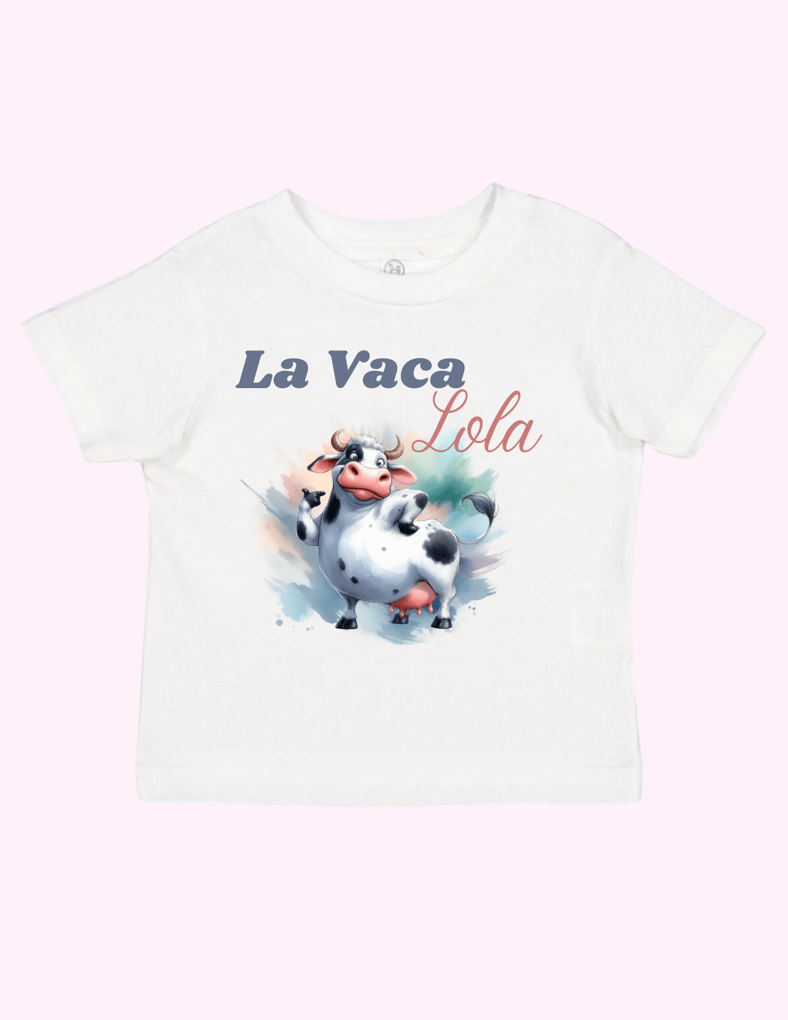 La Vaca Lola (Toddler) featuring unique artwork, perfect for personal style and expression.