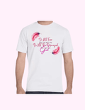 Do Not Fear (Pink) - Adult T-Shirt featuring unique artwork, perfect for personal style and expression.