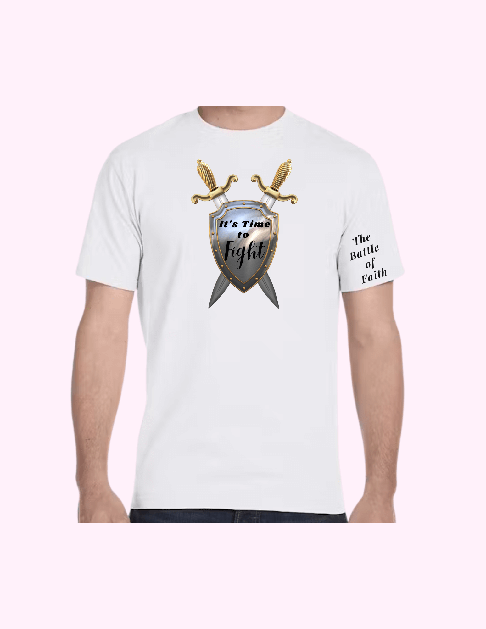 It's Time To Fight - Adult T-Shirt featuring unique artwork, perfect for personal style and expression.