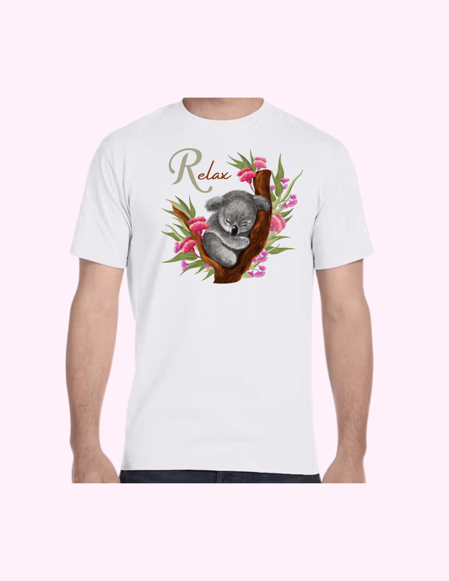 Relax - Adult T-Shirt featuring unique artwork, perfect for personal style and expression.