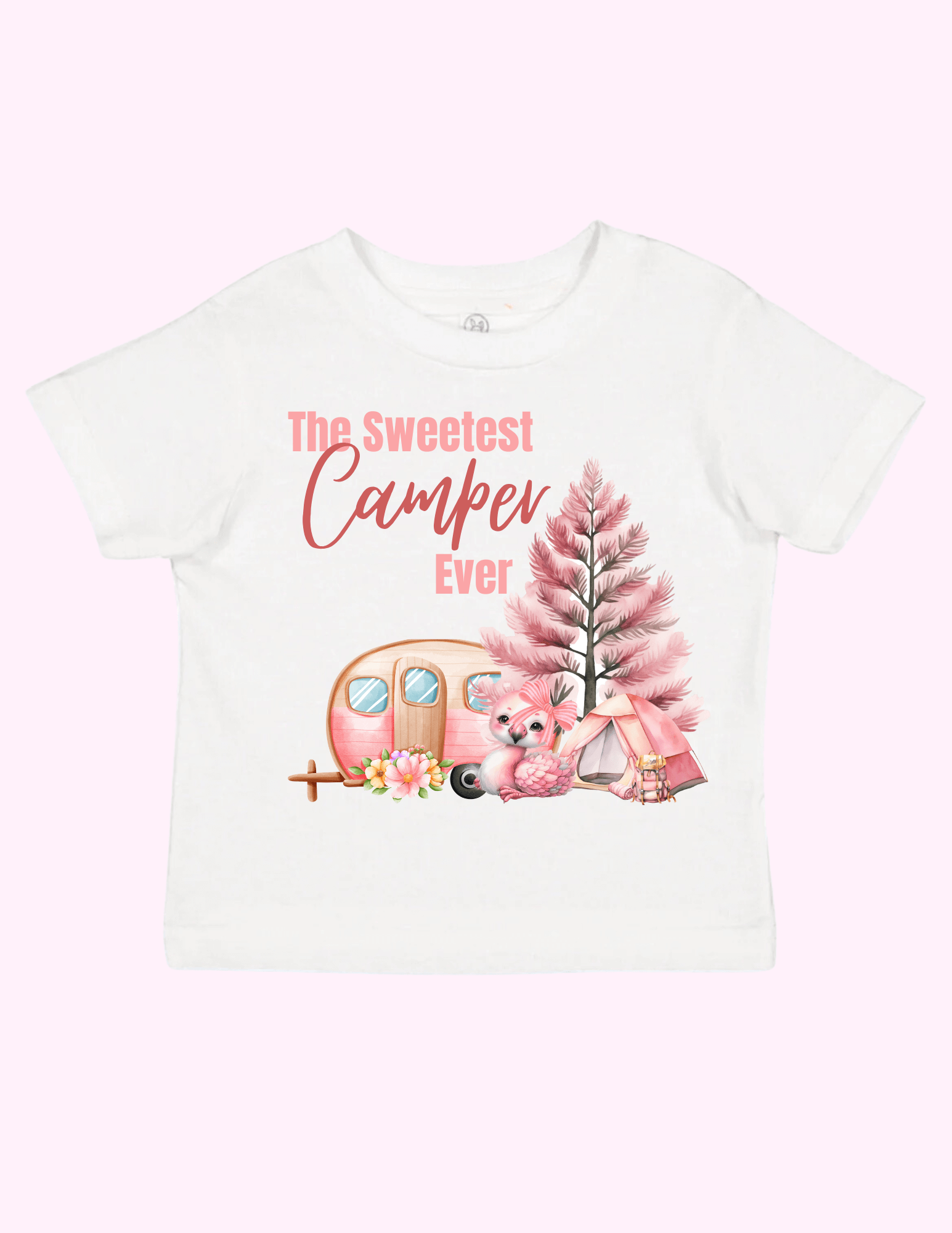 Sweetest Camper Girl (Toddler) featuring unique artwork, perfect for personal style and expression.