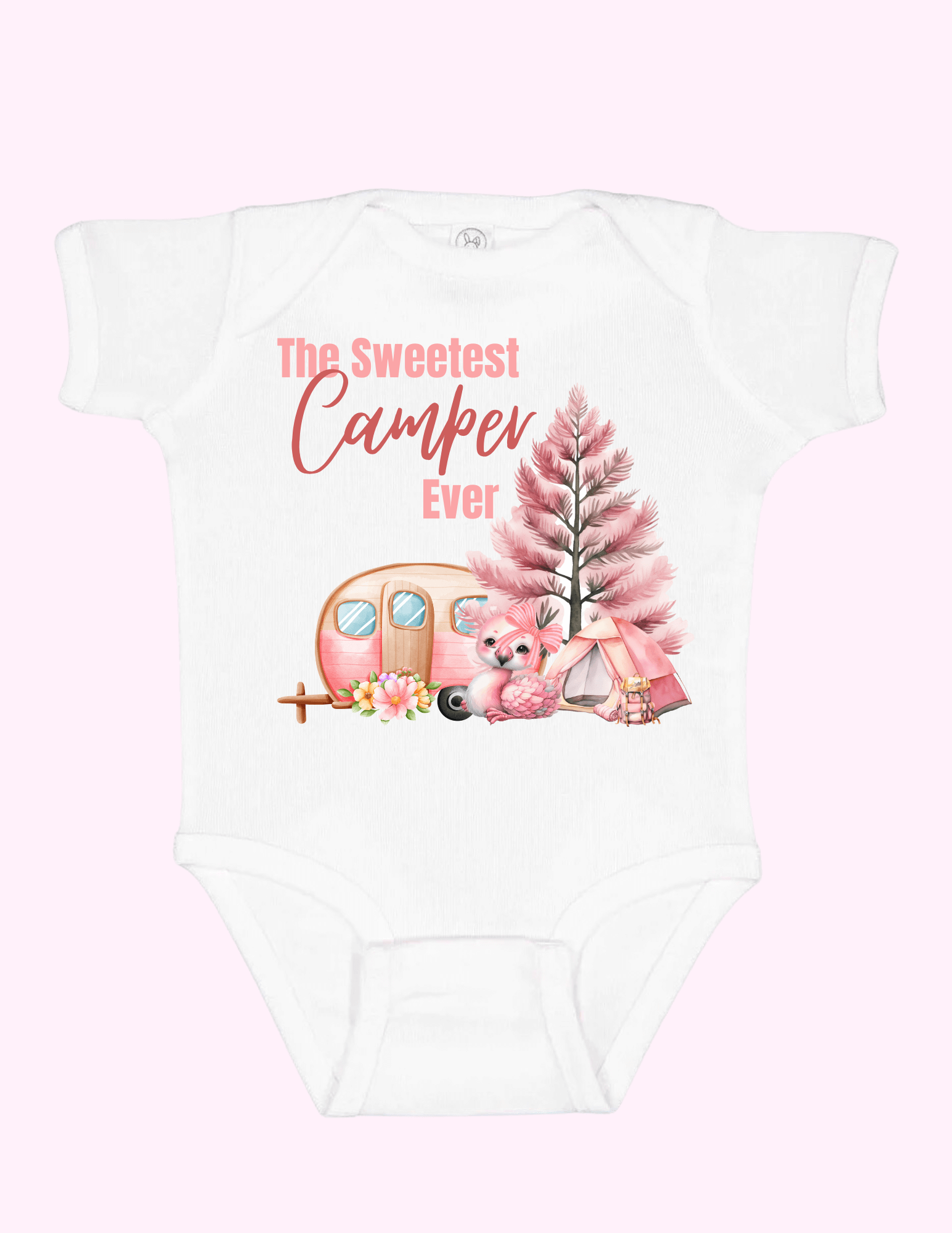 Sweetest Camper Girl - (Infant) featuring unique artwork, perfect for personal style and expression.