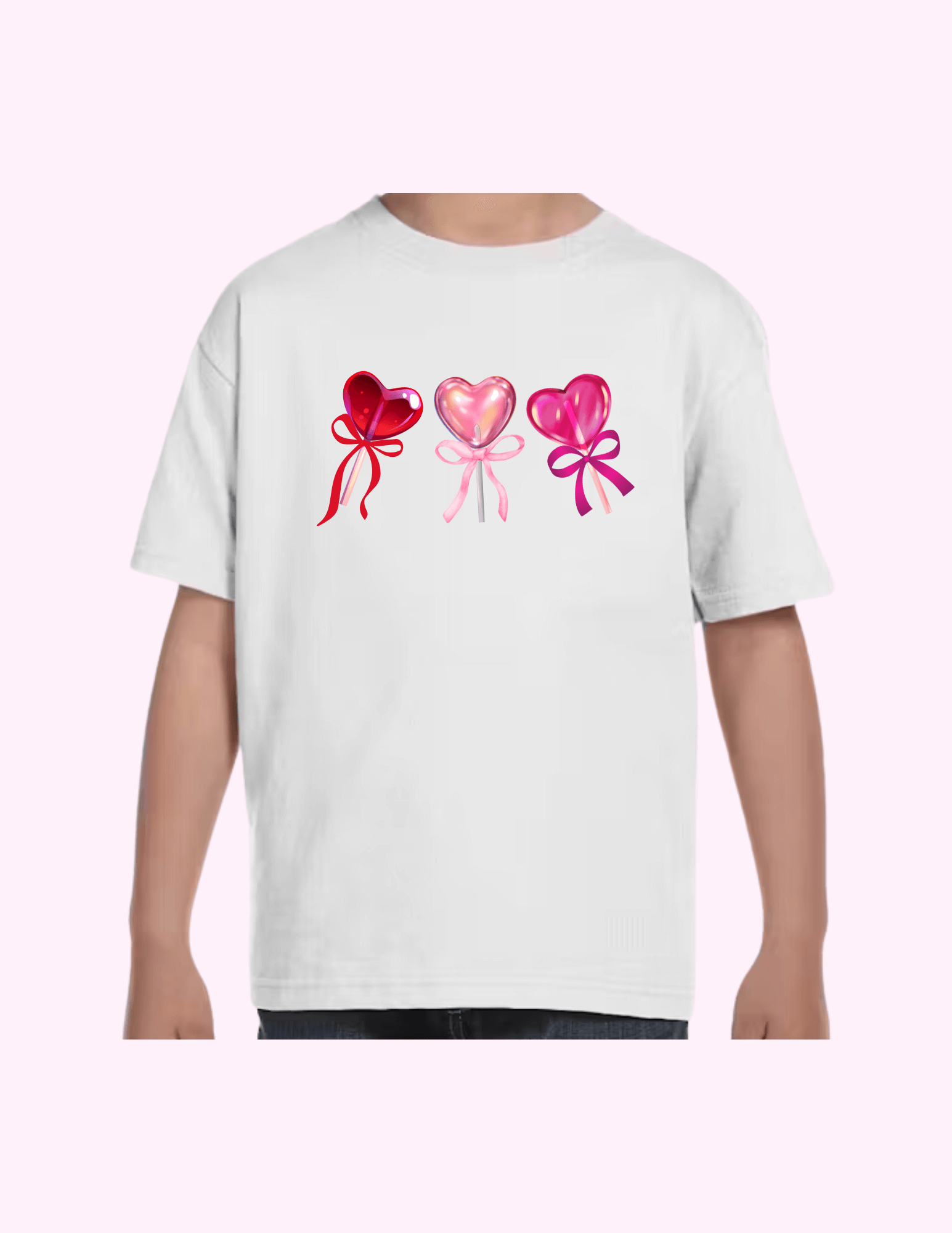 Lollypop Heart - Kids T-Shirt featuring unique artwork, perfect for personal style and expression.
