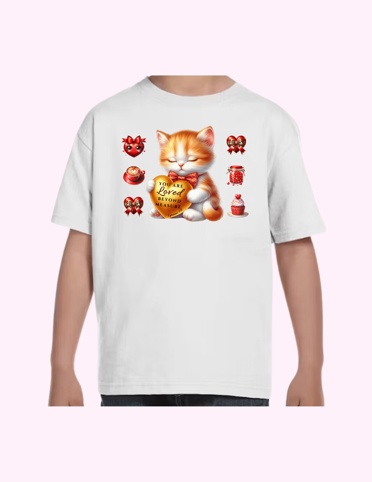 You Are Loved - Kids T-Shirt featuring unique artwork, perfect for personal style and expression.
