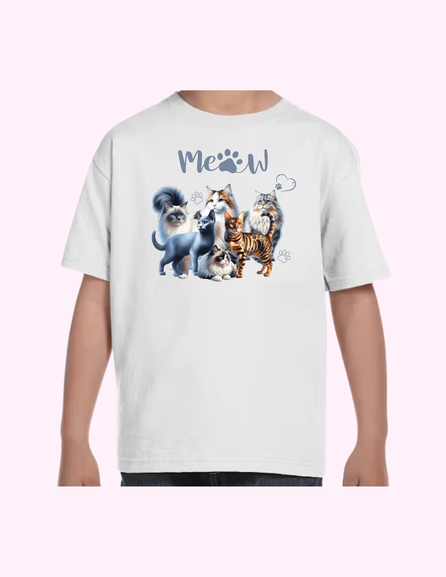 Cats - Kids T-Shirt featuring unique artwork, perfect for personal style and expression.