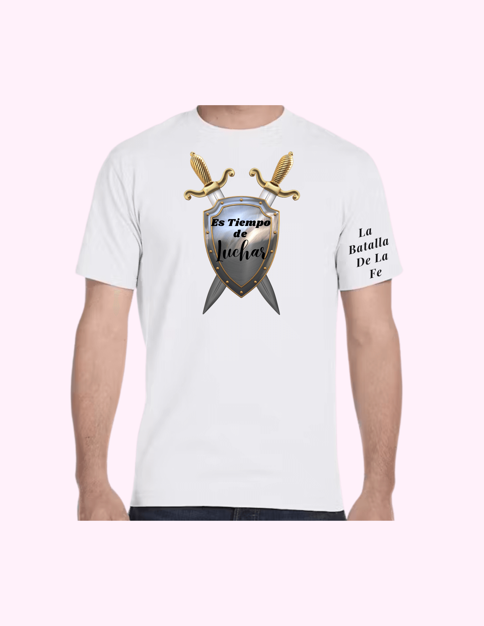 Es Tiempo De Luchar - Adult T-Shirt featuring unique artwork, perfect for personal style and expression.