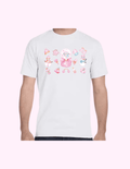 Pink Snow - Adult T-Shirt featuring unique artwork, perfect for personal style and expression.